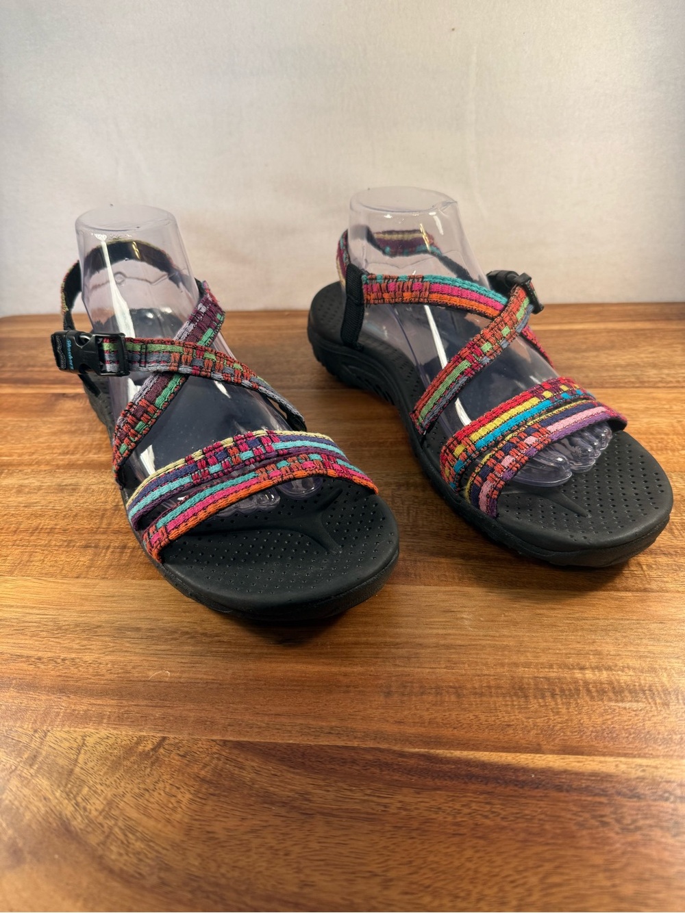 Skechers Raggae Sew Me Boho Woven Strappy Sandals Size 10 NWT